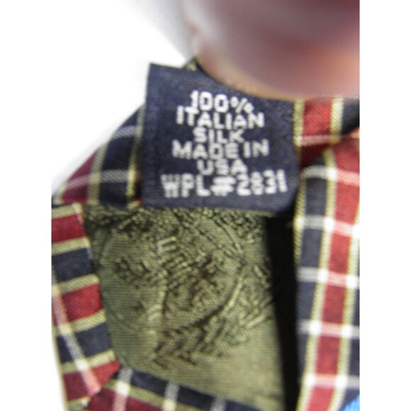 Lot of 5 Mens Neck Ties. Tommy Hilfiger,1  100% Silk , 1 100% cotton - Picture 4 of 7